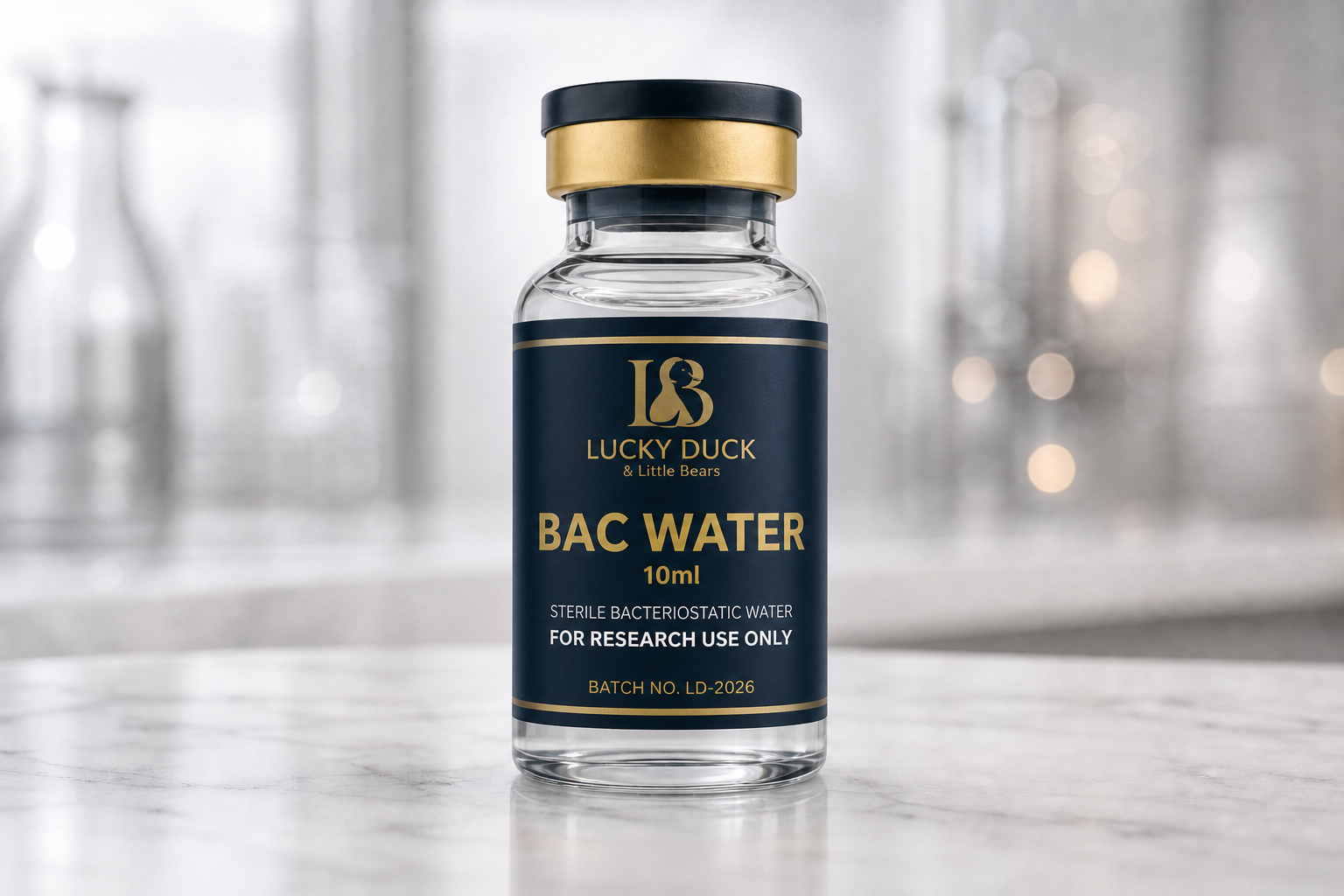 Bacteriostatic Water — For Research Purposes Only