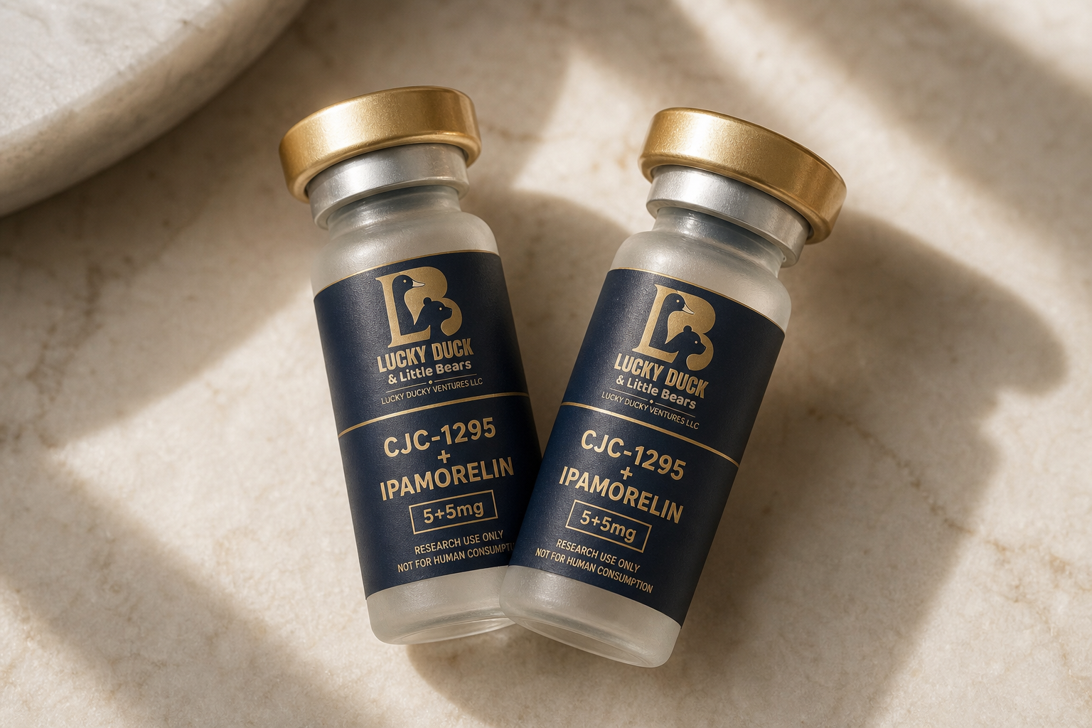 CJC-1295 + Ipamorelin — For Research Purposes Only