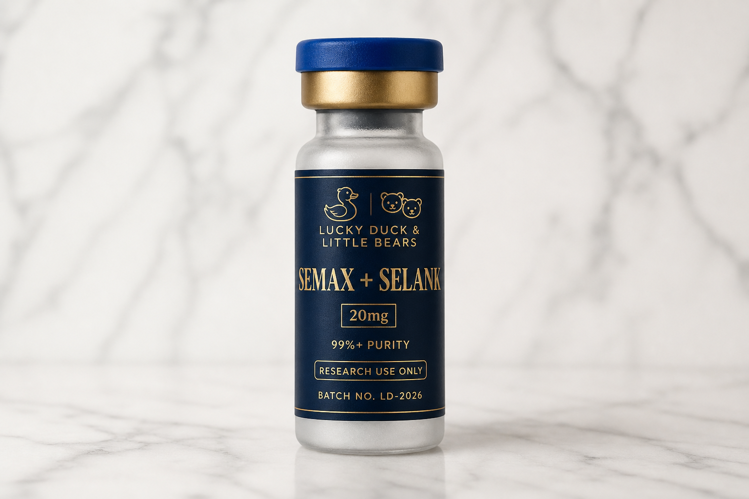 Semax + Selank Blend — For Research Purposes Only